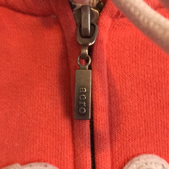 AEROPOSTALE Short Sleeved Women’s Hoodie - Picture 3 of 7